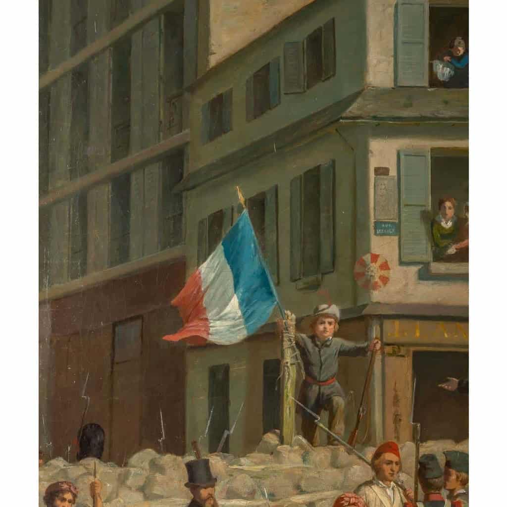 Richard Edmond Flatters 1822-1876. La révolution de 1848. Richard Edmond Flatters 1822-1876. La révolution de 1848.