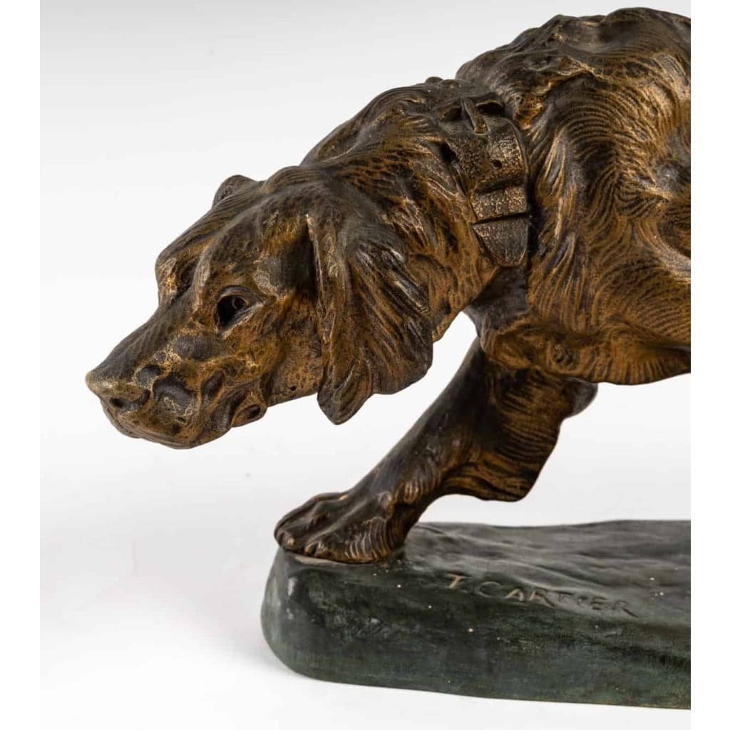 Bronze, chien de Thomas-François Cartier Bronze, chien de Thomas-François Cartier