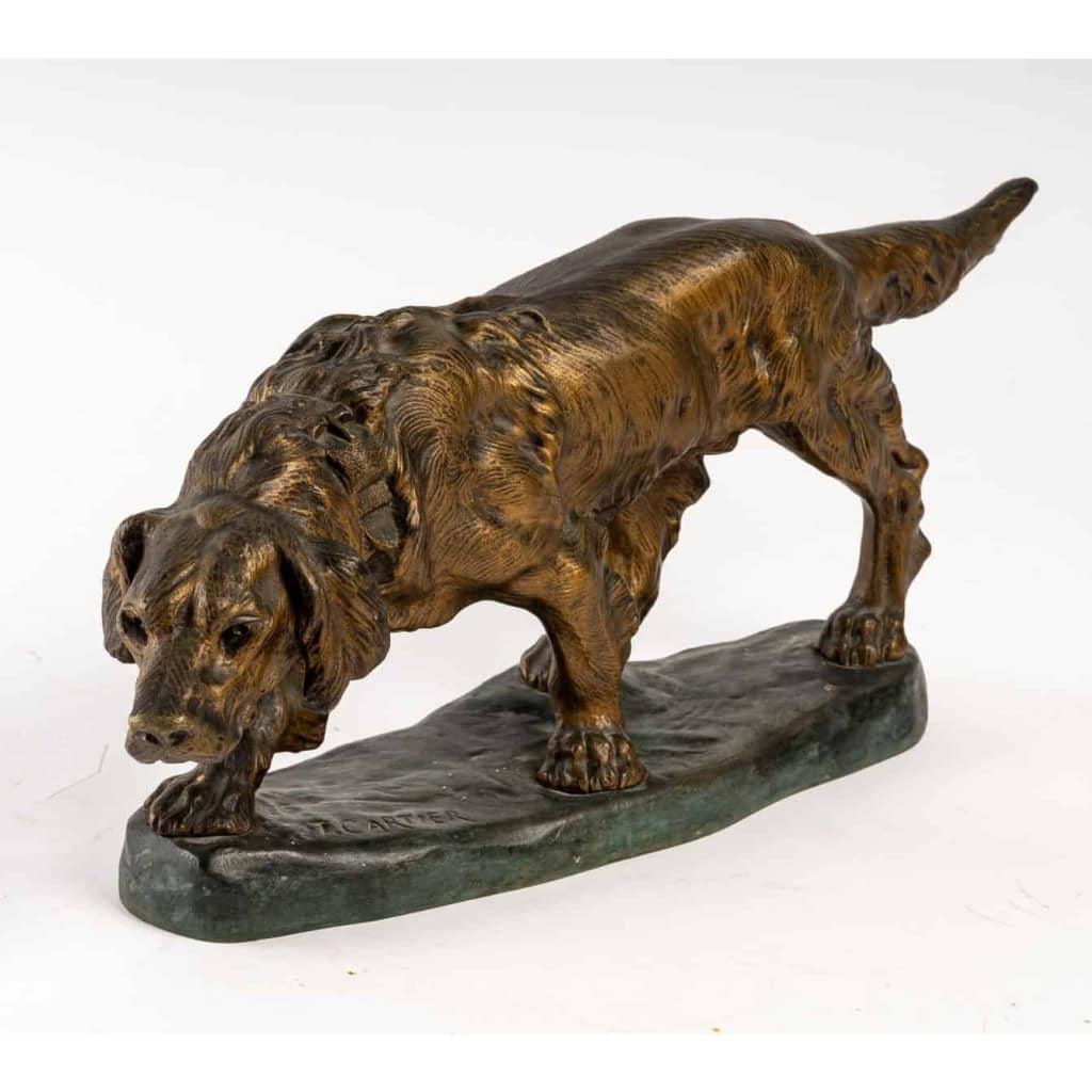 Bronze, chien de Thomas-François Cartier Bronze, chien de Thomas-François Cartier