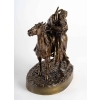 Sculpture en bronze zusse, Le baiser de Foute Woerffel ||||||||||