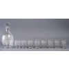 Service "Rohan" cristal gravé 9 pièces (8 gobelets + 1 carafe) de BACCARAT Service "Rohan" cristal gravé 9 pièces (8 gobelets + 1 carafe) de BACCARAT