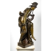 Figure en bronze Melodie D'Albert Ernest Carrier Belleuse XIXème siècle Figure en bronze Melodie D'Albert Ernest Carrier Belleuse XIXème siècle