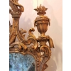 Miroir Italien en bois doré d’époque 18ème Miroir Italien en bois doré d’époque 18ème