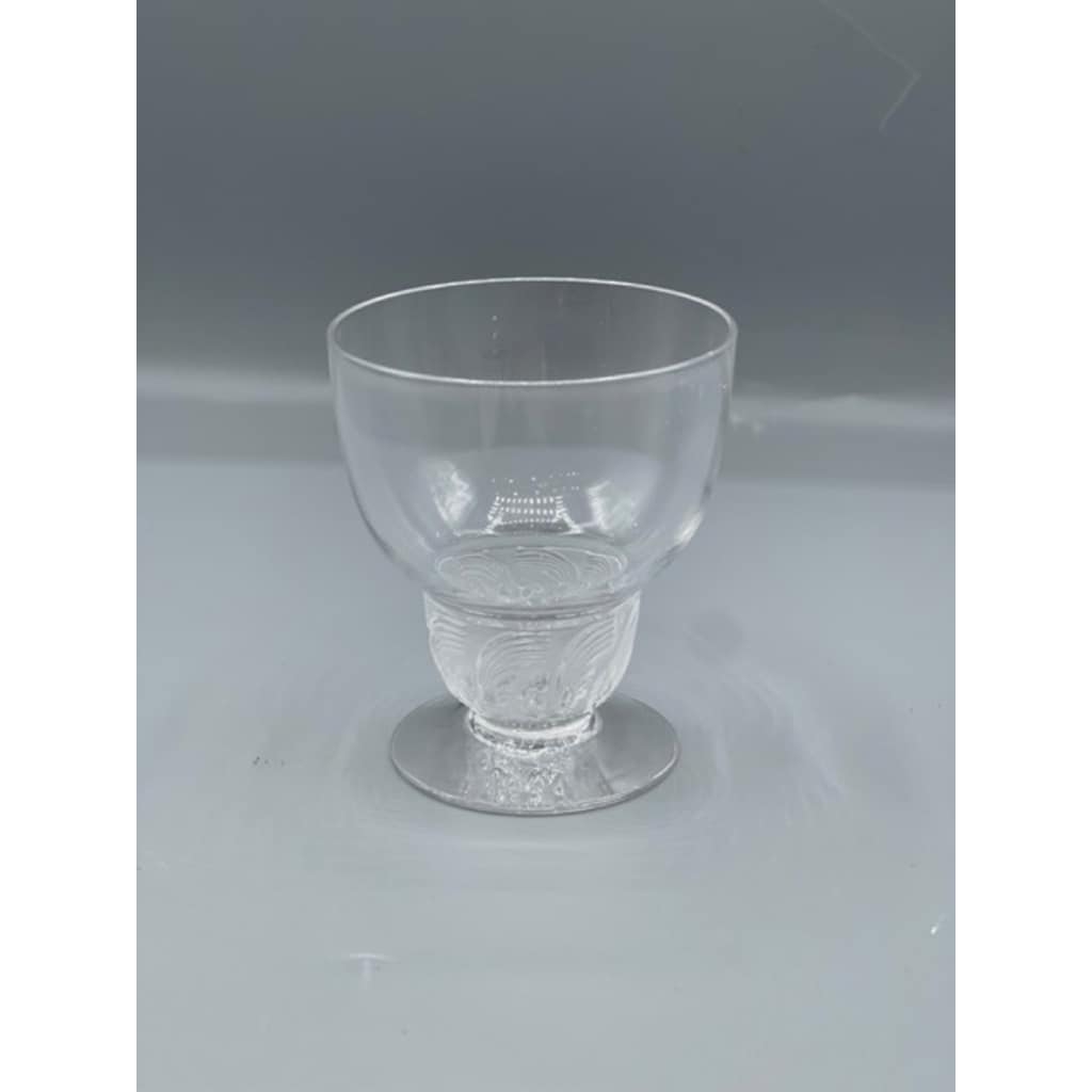 René Lalique : Série de 5 verres « Padoue » 1930 René Lalique : Série de 5 verres « Padoue » 1930