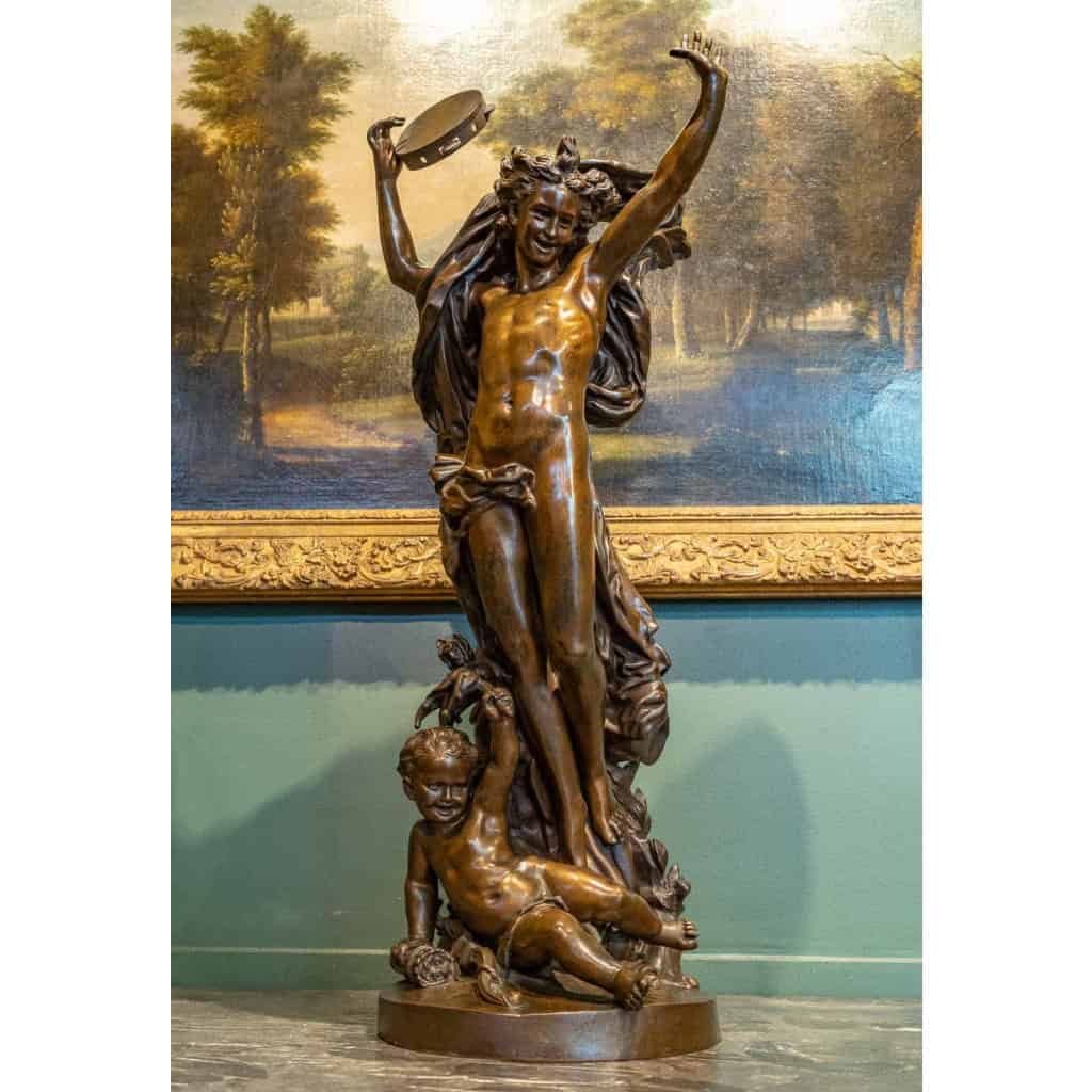 Le Génie De La Danse. Bronze Signé Carpeaux. Le Génie De La Danse. Bronze Signé Carpeaux.