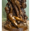 Le Génie De La Danse. Bronze Signé Carpeaux. Le Génie De La Danse. Bronze Signé Carpeaux.