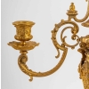 Une garniture de style renaissance en bronze doré fin XIXème siècle Une garniture de style renaissance en bronze doré fin XIXème siècle