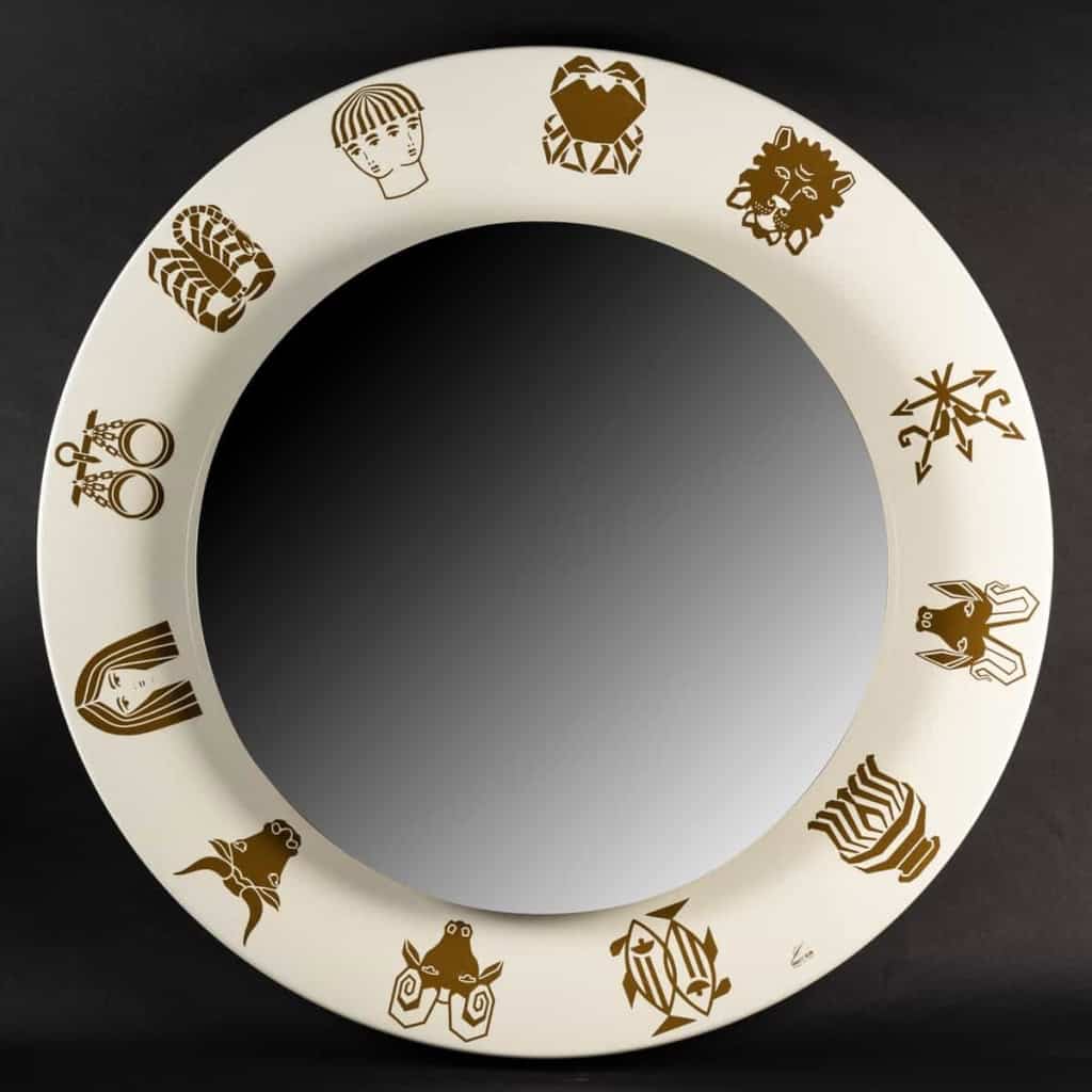 Paire de miroirs lumineux FORNASETTI Paire de miroirs lumineux FORNASETTI