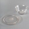 Service "Molsheim" verre blanc de René LALIQUE - 12 pièces Service "Molsheim" verre blanc de René LALIQUE - 12 pièces