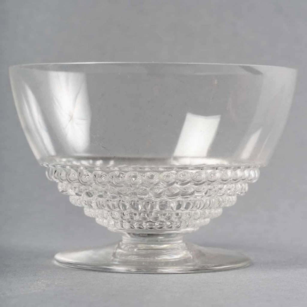 Service "Nippon" verre blanc de René LALIQUE Service "Nippon" verre blanc de René LALIQUE