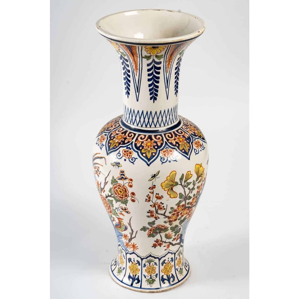 Vase Delft polychrome Vase Delft polychrome