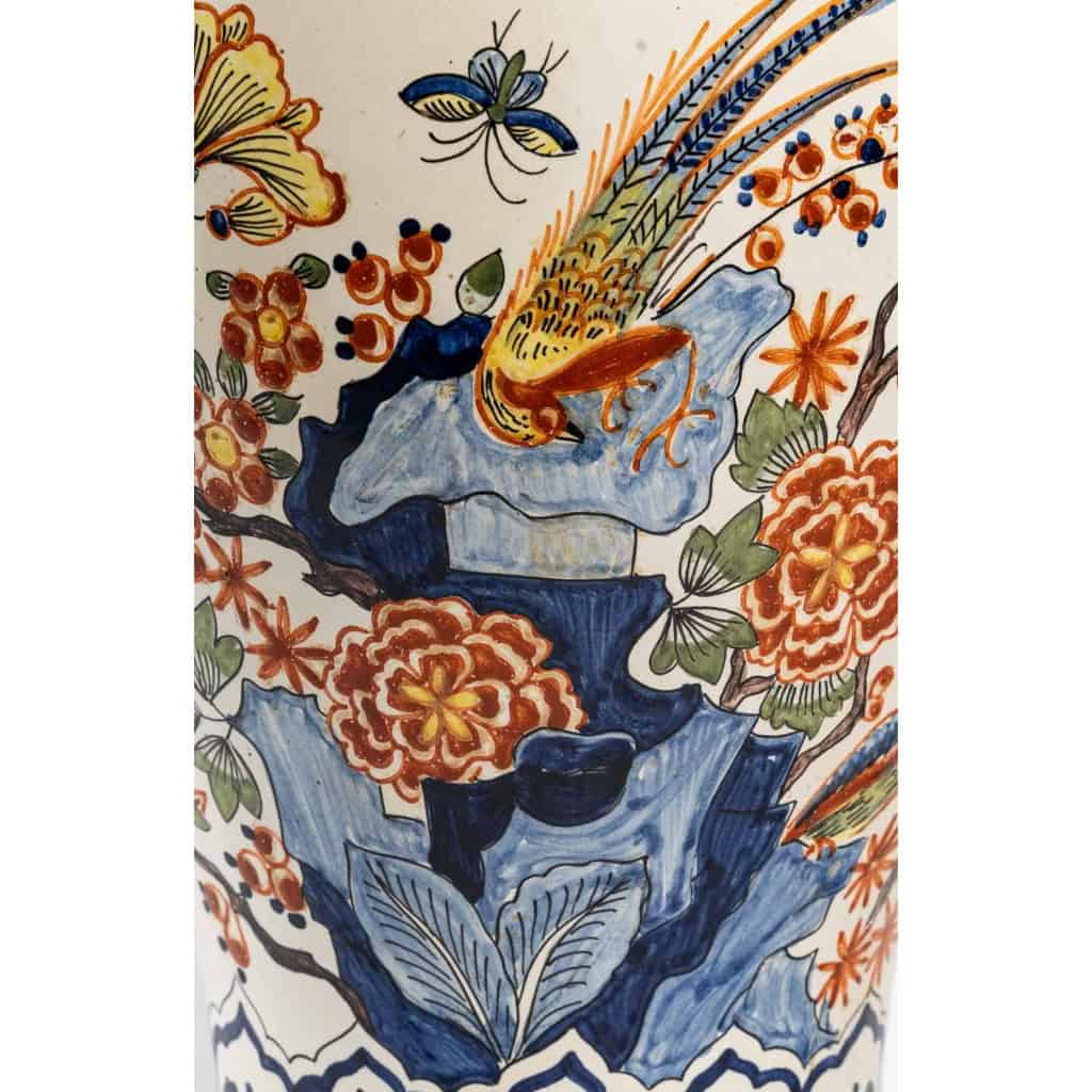 Vase Delft polychrome Vase Delft polychrome