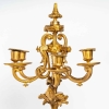 Paire de chandelier en bronze doré, XIXème siècle Paire de chandelier en bronze doré, XIXème siècle