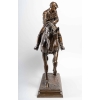 Le jockey et son cheval, bronze signé Isidore Bonheur (1827-1901) Le jockey et son cheval, bronze signé Isidore Bonheur (1827-1901)