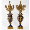 Garniture de cheminée du XIXème siècle Garniture de cheminée du XIXème siècle