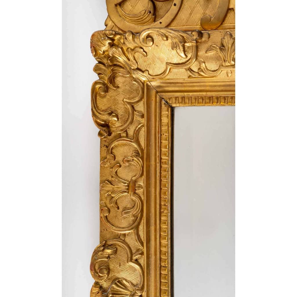 Miroir d'époque Louis XIV (1643 - 1715). Miroir d'époque Louis XIV (1643 - 1715).