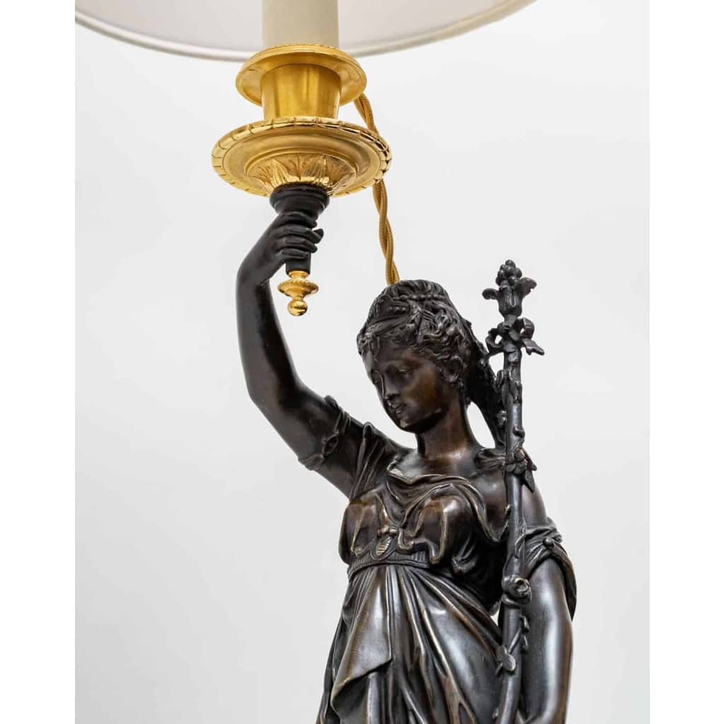 Paire de lampes, Circa 1870. Paire de lampes, Circa 1870.