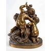 Bronze du XIXème siècle représentant des amours, époque Napoléon III Bronze du XIXème siècle représentant des amours, époque Napoléon III