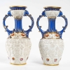 Paire de vases de Jacob Petit, XIXème siècle Paire de vases de Jacob Petit, XIXème siècle