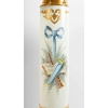 Exceptionnelle paire de Colonnes en Porcelaine style Sèvres, XIXème siècle Exceptionnelle paire de Colonnes en Porcelaine style Sèvres, XIXème siècle