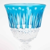 Suite de 12 verres "Roemer Tommy" cristal de couleur de SAINT LOUIS Suite de 12 verres "Roemer Tommy" cristal de couleur de SAINT LOUIS