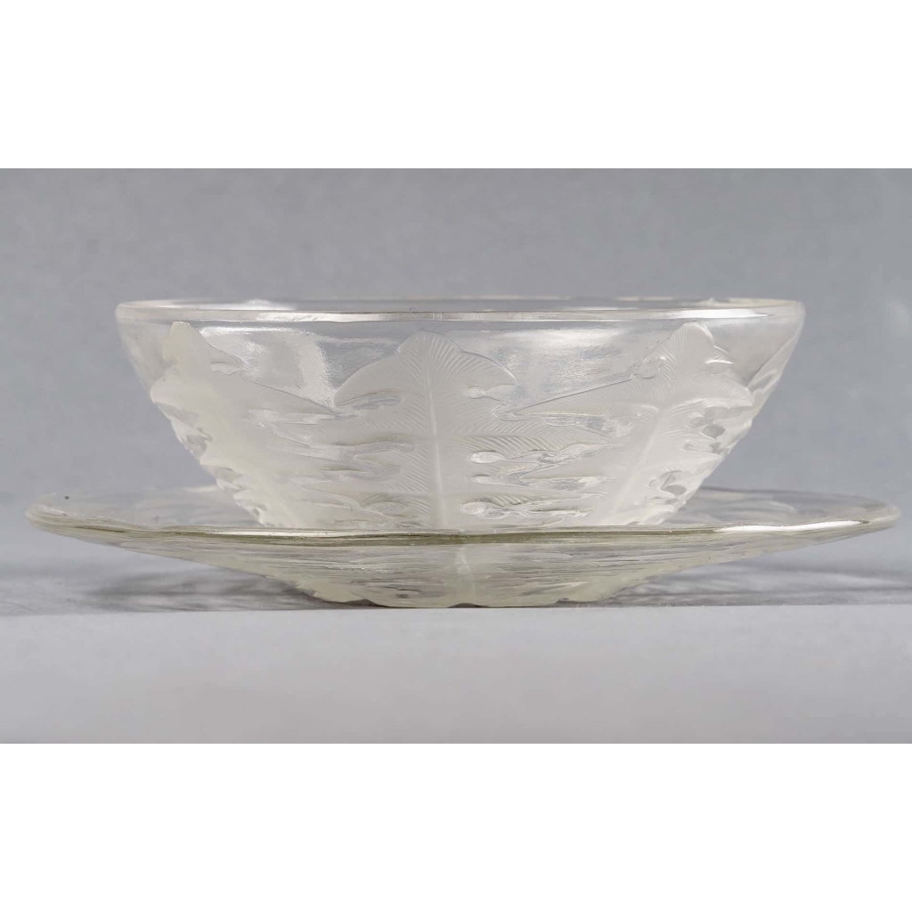 Service "Pissenlit" verre blanc de René LALIQUE - 20 Pièces Service "Pissenlit" verre blanc de René LALIQUE - 20 Pièces