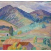 DETROY Léon Paysage de Provence, le Mas dans la montagne Huile sur toile signée DETROY Léon Paysage de Provence, le Mas dans la montagne Huile sur toile signée