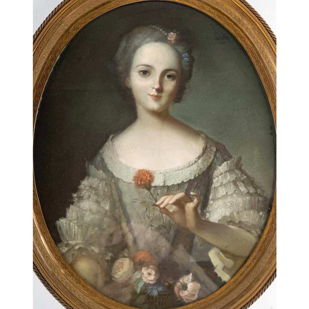 Portrait pastel de Madame Louise de France, 1737-1787 Portrait pastel de Madame Louise de France, 1737-1787