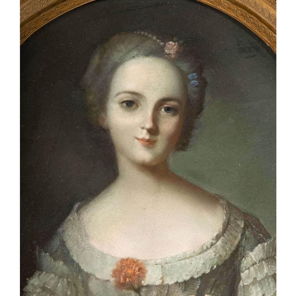 Portrait pastel de Madame Louise de France, 1737-1787 Portrait pastel de Madame Louise de France, 1737-1787