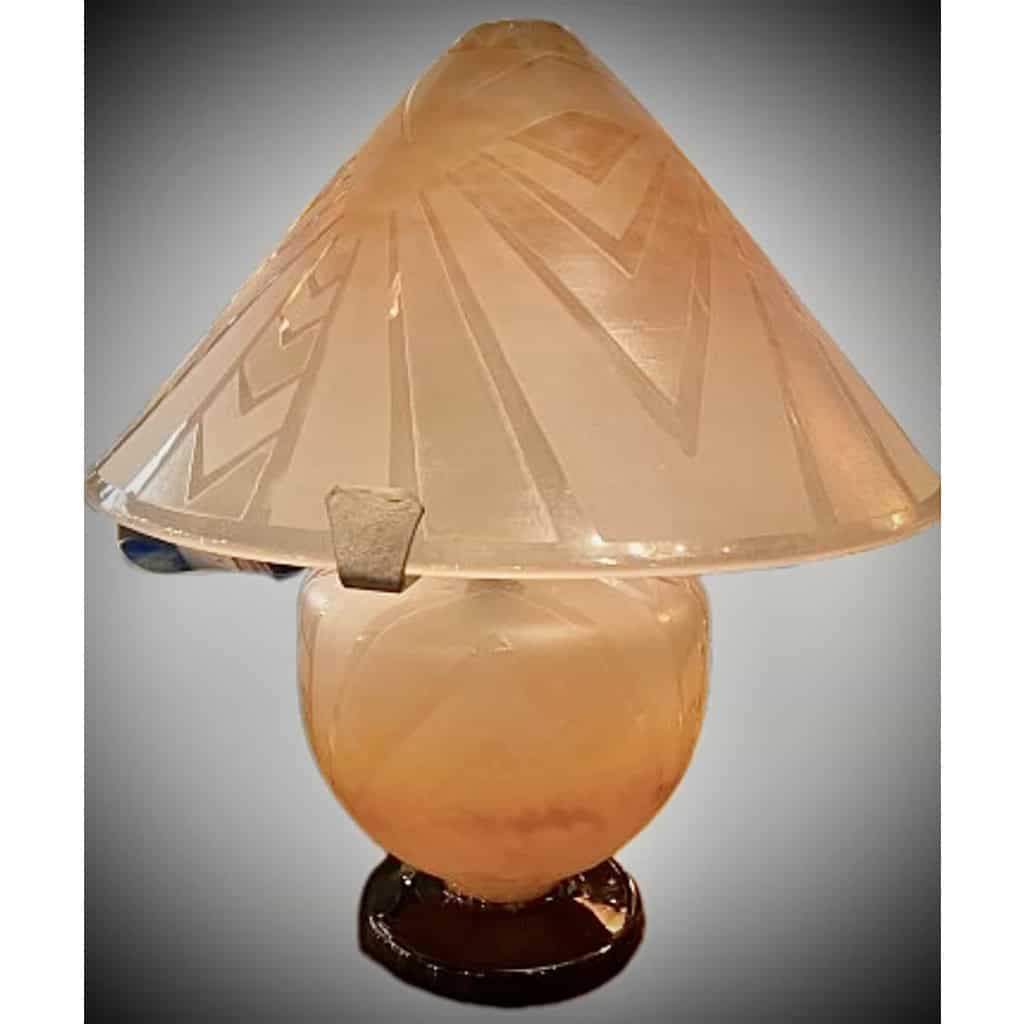 LE VERRE FRANÇAIS LAMPE ART DECO LE VERRE FRANÇAIS LAMPE ART DECO