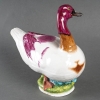 Canard en porcelaine, manufacture de Samson, XIXe siècle Canard en porcelaine, manufacture de Samson, XIXe siècle