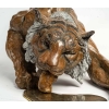 Tigre en bronze, fondeur Chapon, XXème siècle Tigre en bronze, fondeur Chapon, XXème siècle