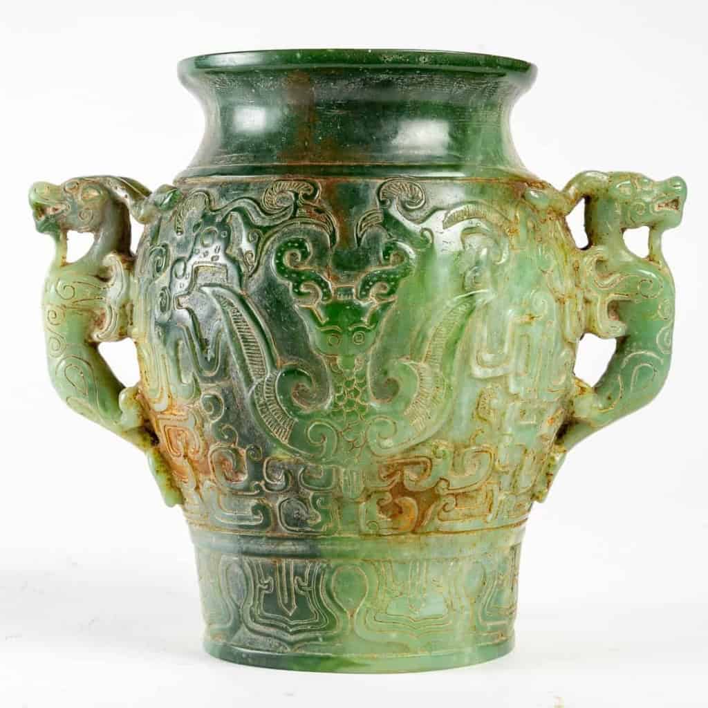 Vase en Jade, XXème siècle ||||||||||||