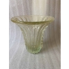 1970′ Vase de Murano Avec Bulles et Inclusions d’Or, Cristal Vert Opalescent , Signé Murano Toso ||||||||