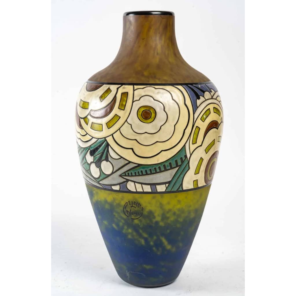 Vase Delatte Nancy. Style Art Déco Vase Delatte Nancy. Style Art Déco