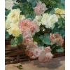 Jeannin Georges Peinture Française 19è Siècle Panier De Roses Huile Sur Toile Signée Jeannin Georges Peinture Française 19è Siècle Panier De Roses Huile Sur Toile Signée