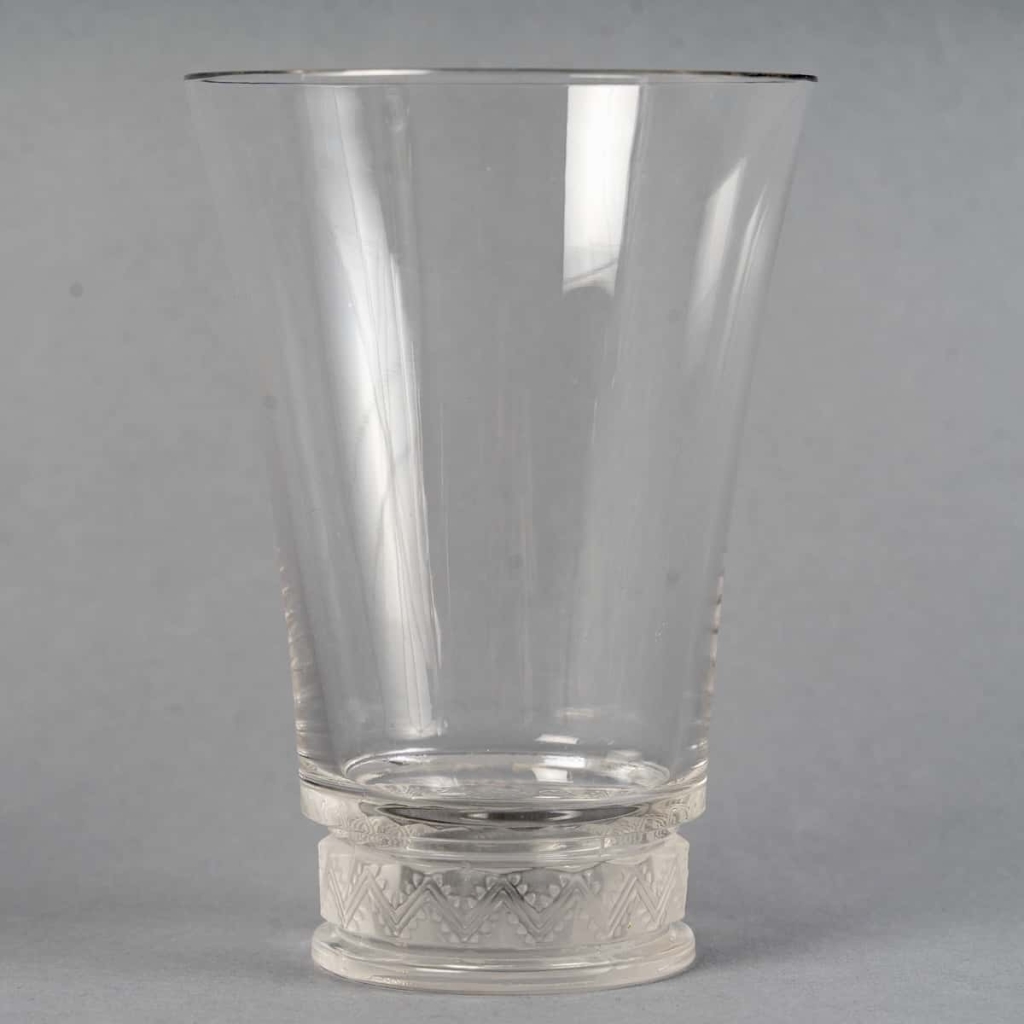 Service "Reims" verre blanc de René LALIQUE - 13 Pièces Service "Reims" verre blanc de René LALIQUE - 13 Pièces