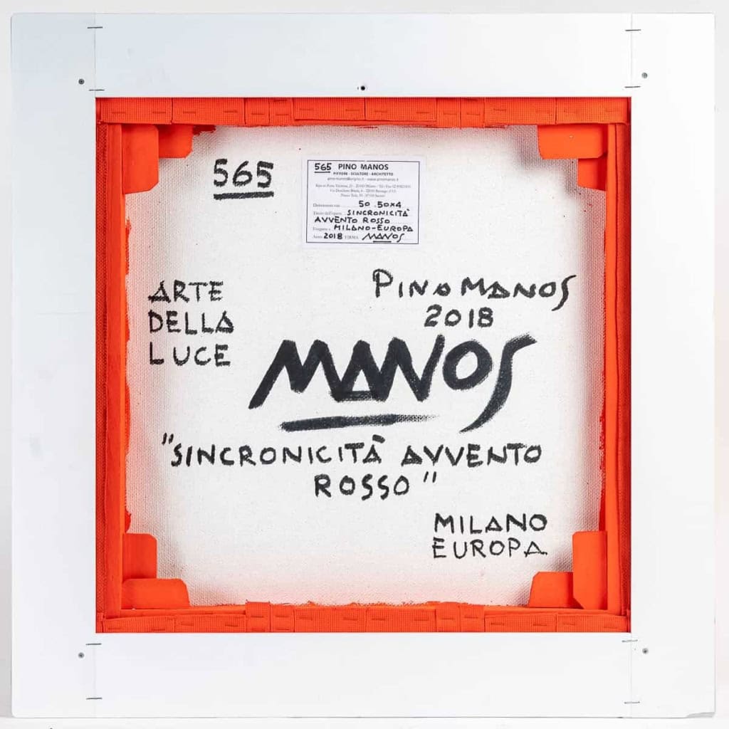 Pino Manos "Sincronicita Avvento Rosso" Pino Manos "Sincronicita Avvento Rosso"