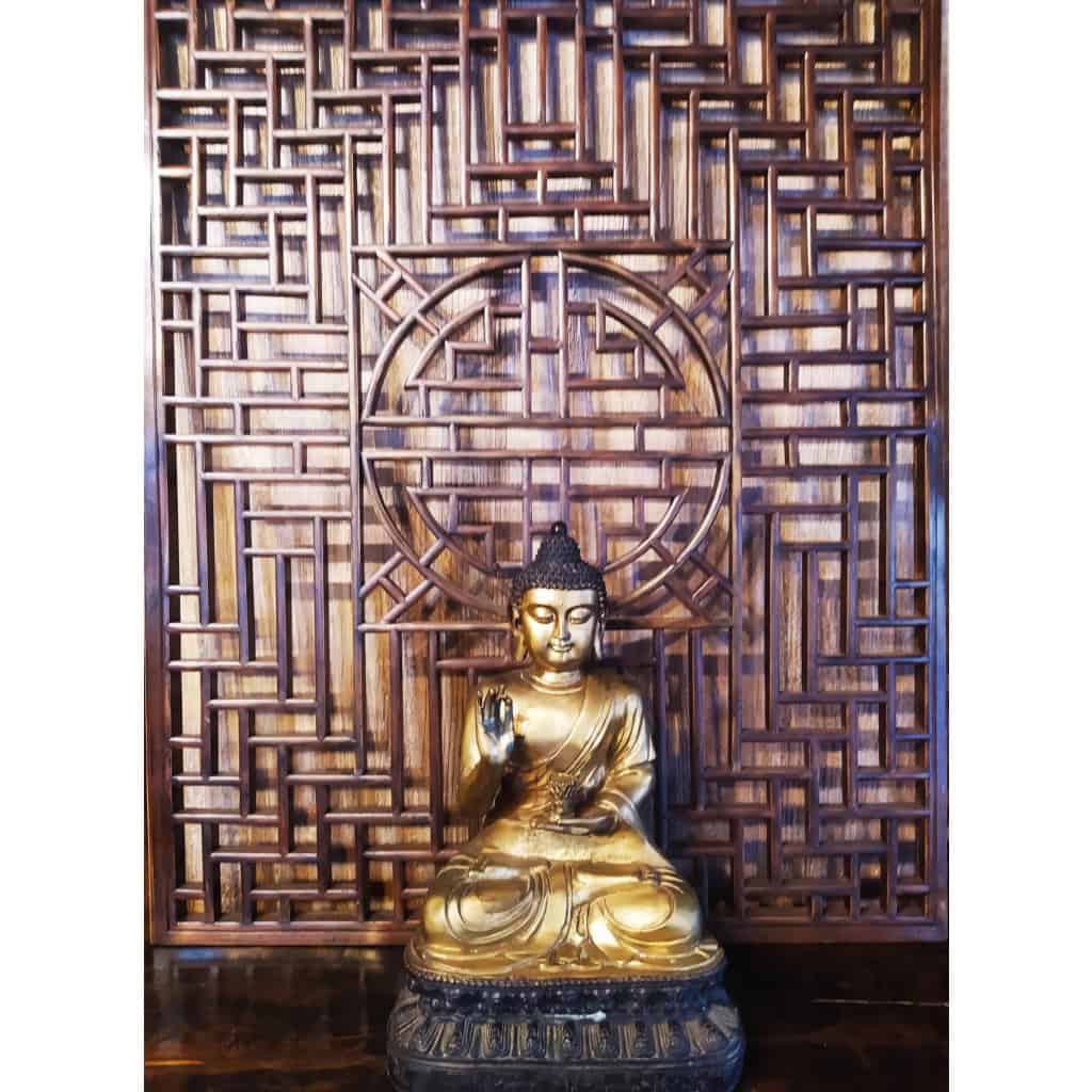 Bouddha en bronze, antiquité thaïlandaise ||||