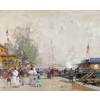 GALIEN LALOUE Eugène Peinture Française 20è siècle Paris le Pavillon Français à l’Exposition Universelle de 1900 Gouache Signée ​​​​​​​Certificat GALIEN LALOUE Eugène Peinture Française 20è siècle Paris le Pavillon Français à l’Exposition Universelle de 1900 Gouache Signée ​​​​​​​Certificat