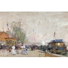 GALIEN LALOUE Eugène Peinture Française 20è siècle Paris le Pavillon Français à l’Exposition Universelle de 1900 Gouache Signée ​​​​​​​Certificat GALIEN LALOUE Eugène Peinture Française 20è siècle Paris le Pavillon Français à l’Exposition Universelle de 1900 Gouache Signée ​​​​​​​Certificat