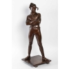 Bronze Arlequin, par St-Marceaux, 1879 Bronze Arlequin, par St-Marceaux, 1879