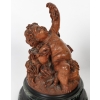 Les Enfants de Bacchus, Paire de Putti en bois sculpté XIXème Siècle Les Enfants de Bacchus, Paire de Putti en bois sculpté XIXème Siècle