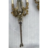 1890/1900′ Paire d’appliques Style Louis 16 Bronze Doré d’aprés Gouthiere 1890/1900′ Paire d’appliques Style Louis 16 Bronze Doré d’aprés Gouthiere