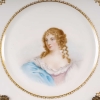 Série d'assièttes en porcelaine de limoge fin XIXème siècle Série d'assièttes en porcelaine de limoge fin XIXème siècle