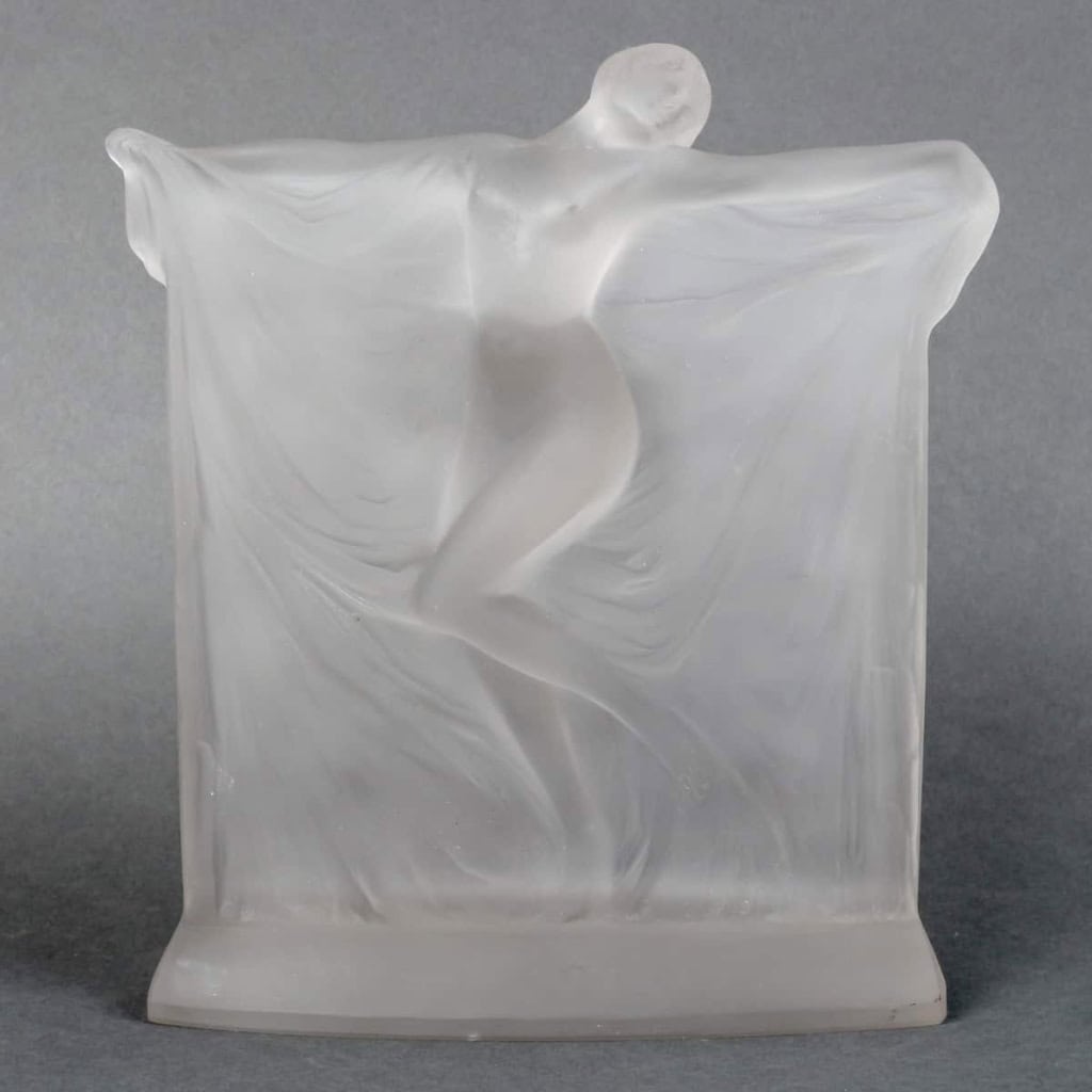 Statuette "Thaïs" verre blanc de René LALIQUE |||||||