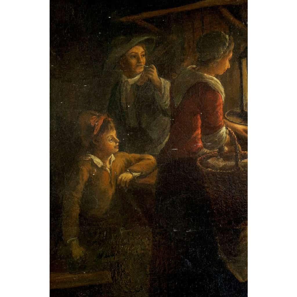 Petrus Van Schendel Le Marché aux poissons à Avond huile sur toile vers 1840-1850 Petrus Van Schendel Le Marché aux poissons à Avond huile sur toile vers 1840-1850