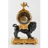 Rare Pendule dite « Au Lion Paisible » Fin XIXème Siècle Rare Pendule dite « Au Lion Paisible » Fin XIXème Siècle