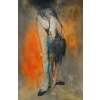 Huile sur toile signée Jansem, La danseuse à la barre, datée de 1969 Huile sur toile signée Jansem, La danseuse à la barre, datée de 1969