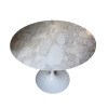 Table Saarinen en marbre Calacatta ronde 91 cm ||||||